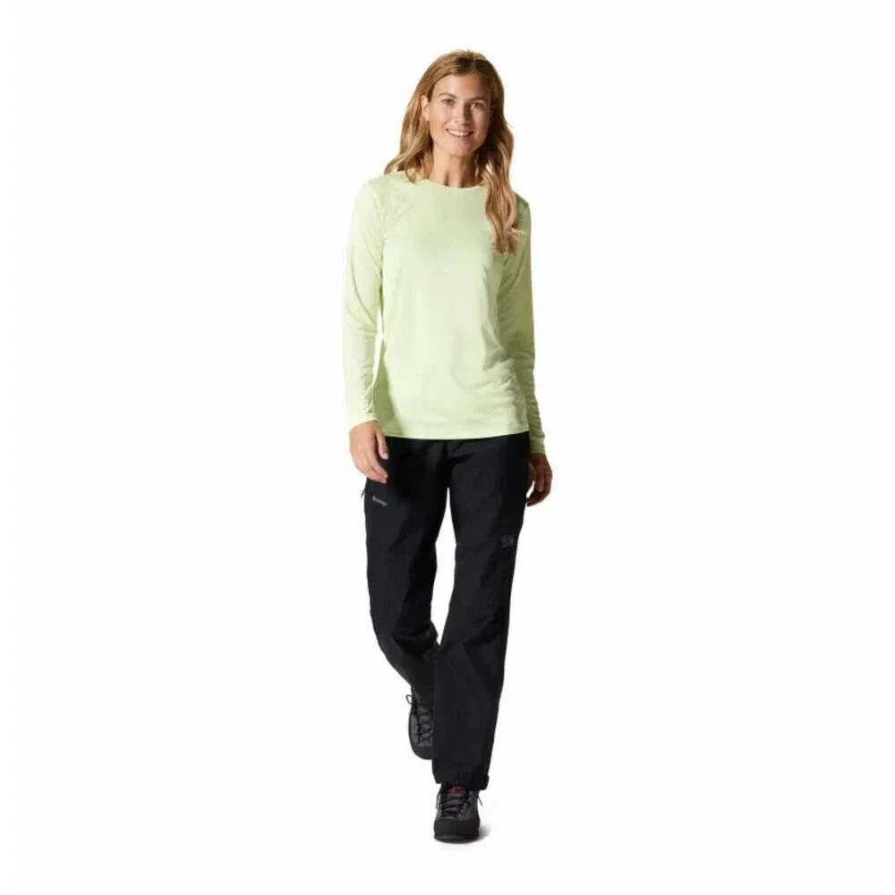 Mountain Hardwear Exposure/2 Paclite Pants Women's XS Black Straight Leg ERK1655
